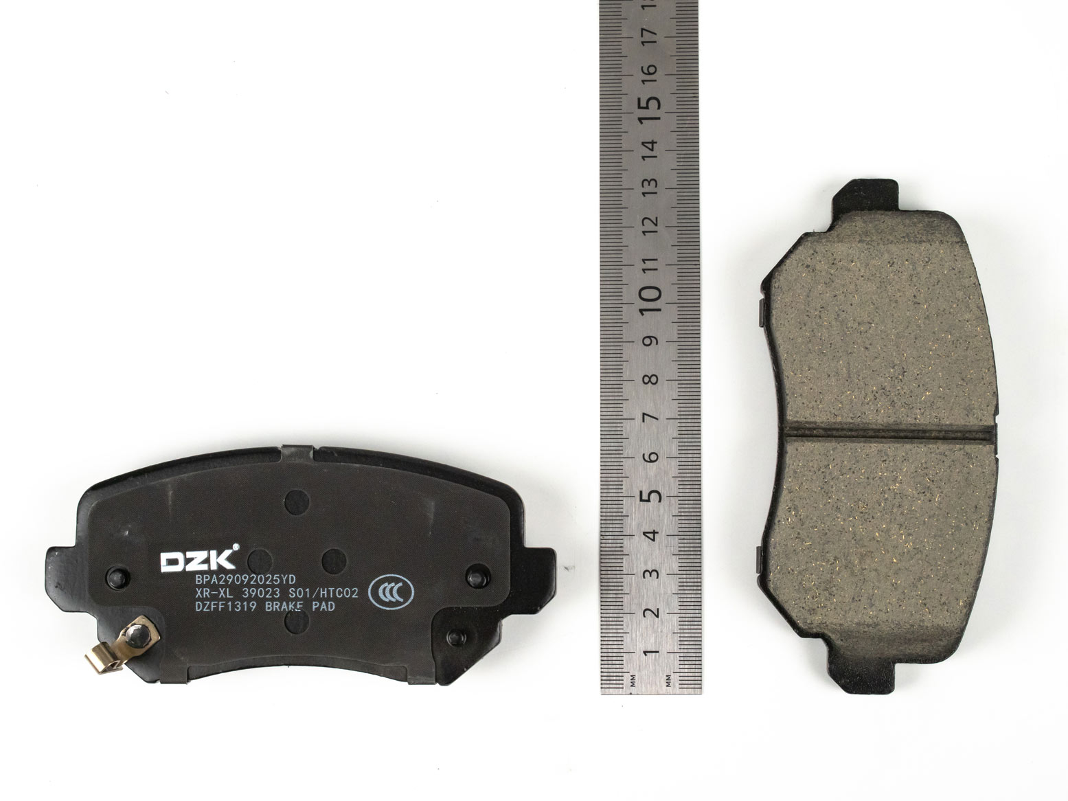 Передние тормозные колодки DZK для GAC GS3 GEN 1 2024 - н.в. 1.5 AMT7 170 FWD