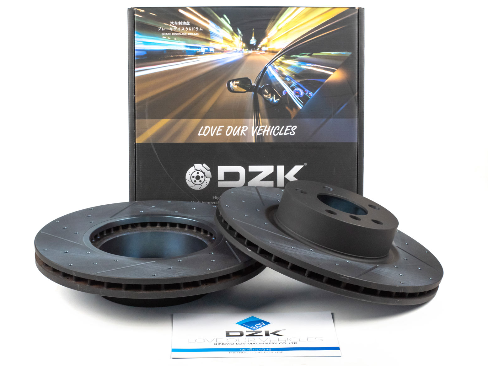 Передние тормозные диски DZK для BMW X3 (F25) 2010 - 2017