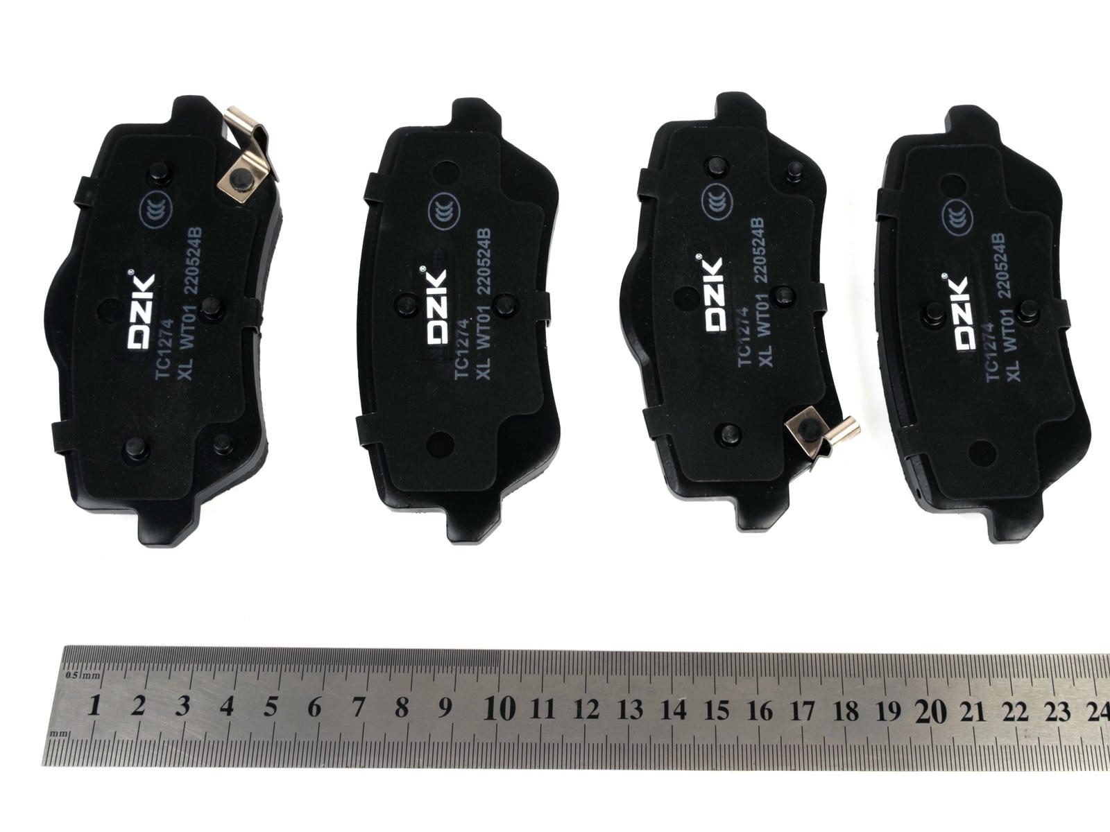 Задние тормозные колодки DZK для JETOUR DASHING GEN 1 2022-н.в. 1.6 АМТ7 190 FWD