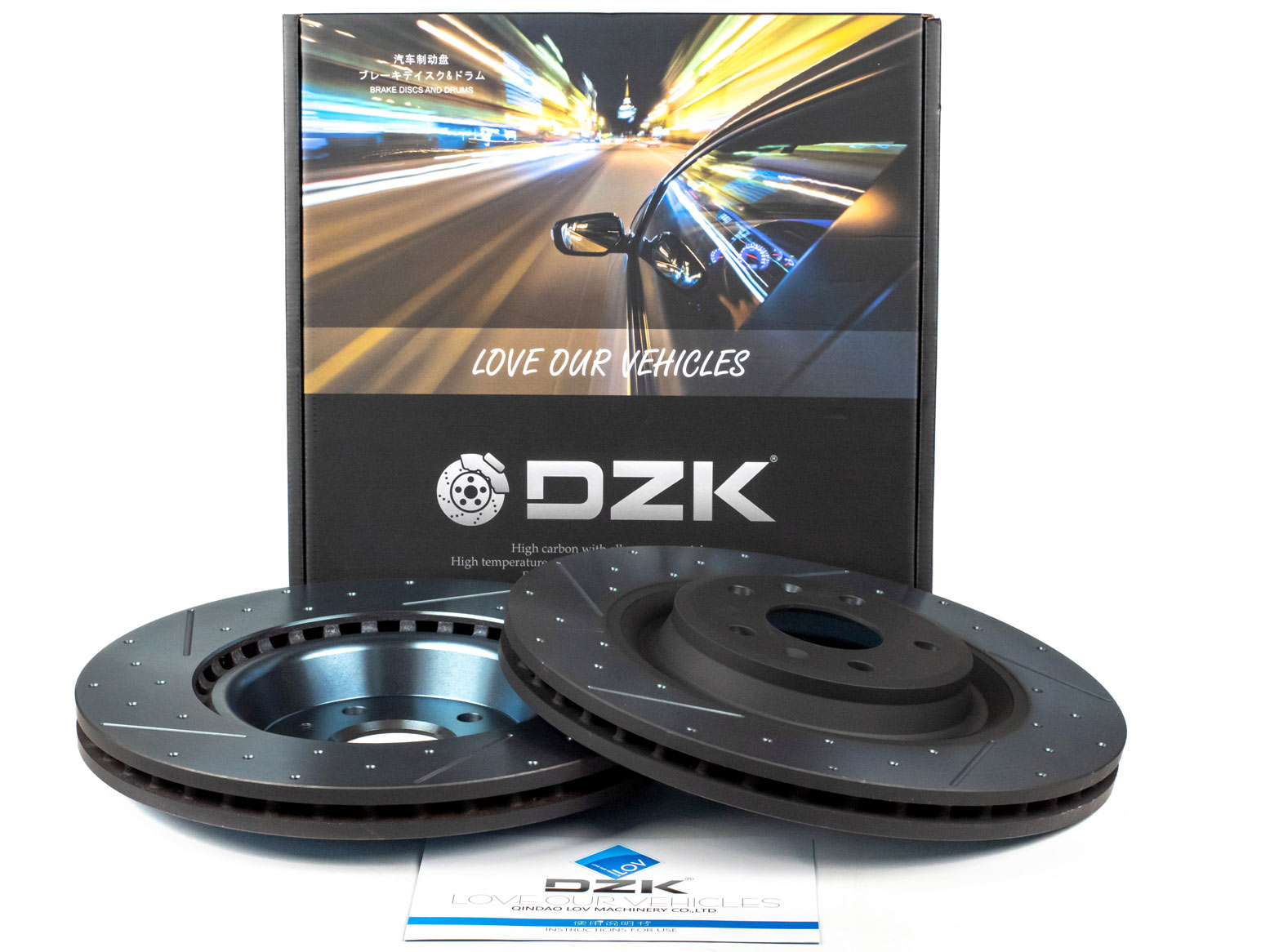 Передние тормозные диски DZK для AITO M5 GEN 1 2022 - н.в.