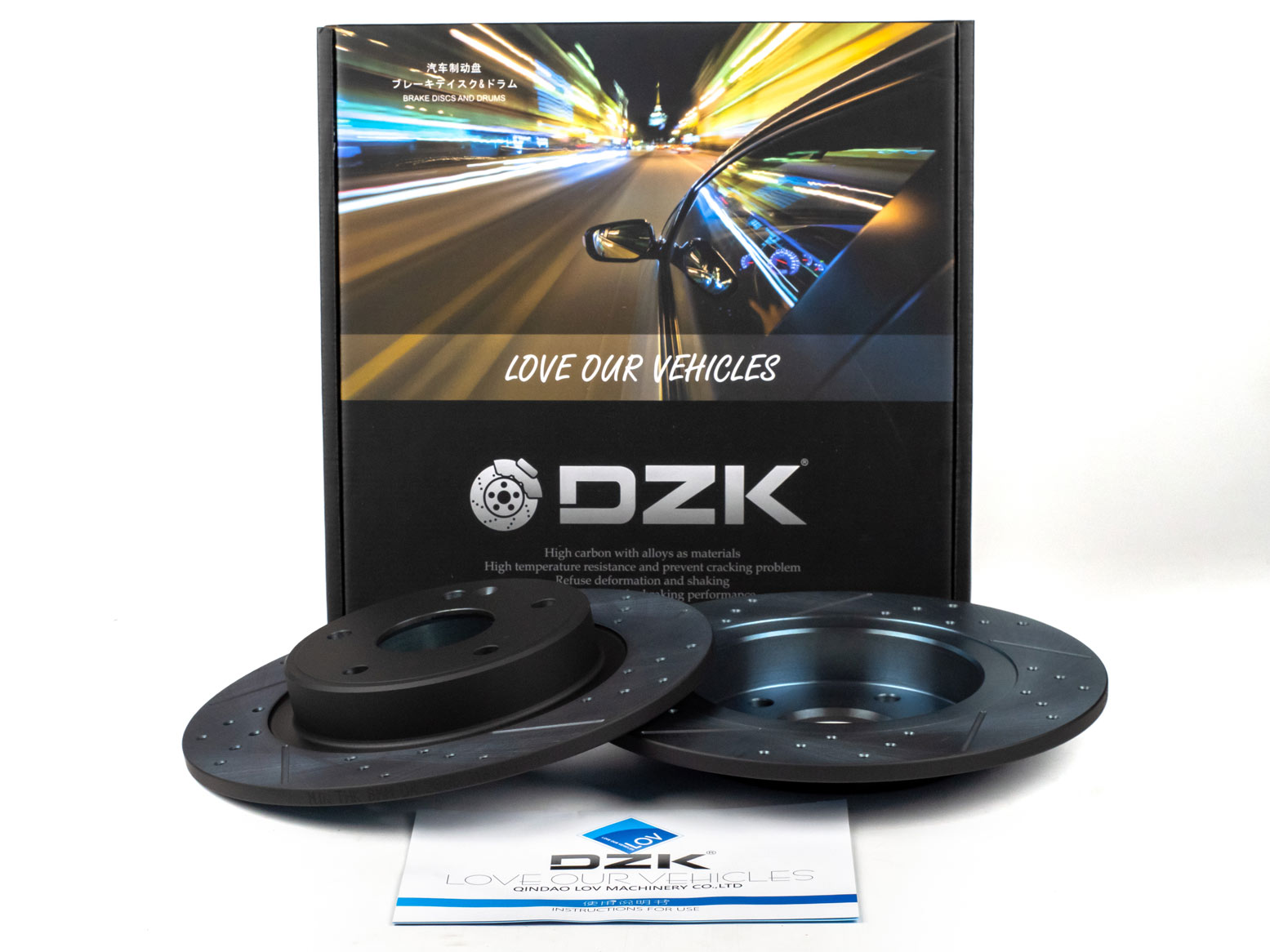 Задние тормозные диски DZK для Changan Lamore GEN 1 2023 - н.в. 1.5 AMT7 181 FWD
