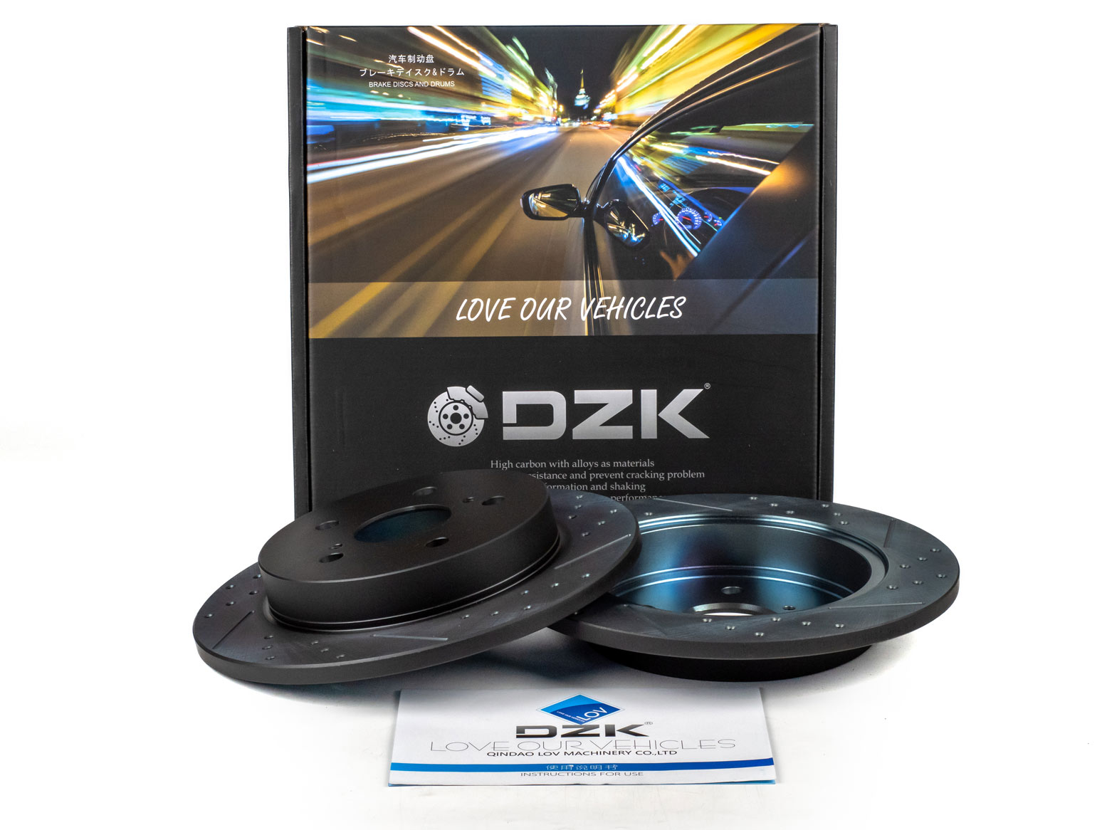 Задние тормозные диски DZK для TOYOTA CAMRY XV70