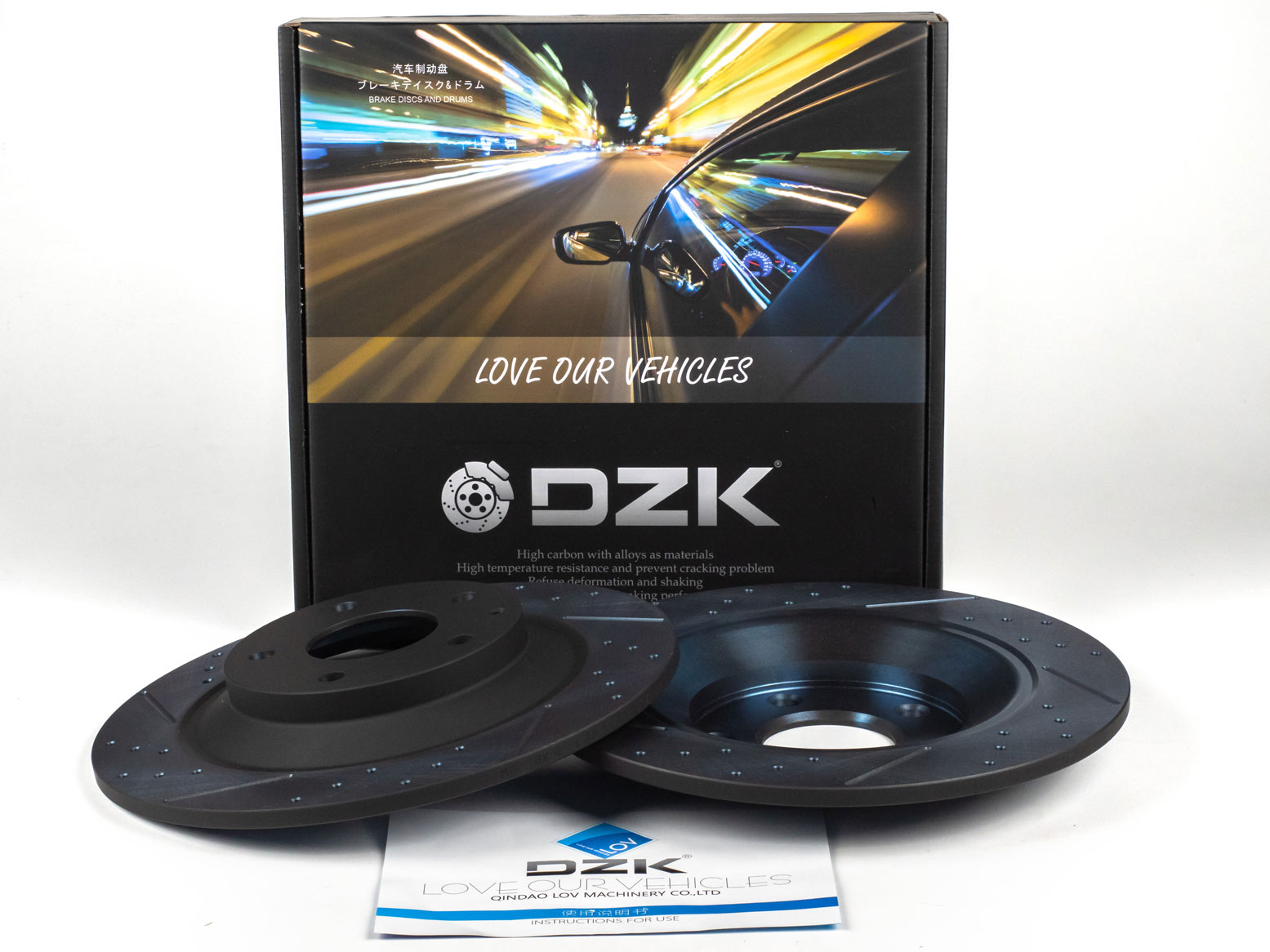 Задние тормозные диски DZK для Mazda CX-5 GEN 2 2016 - 2026 2.0