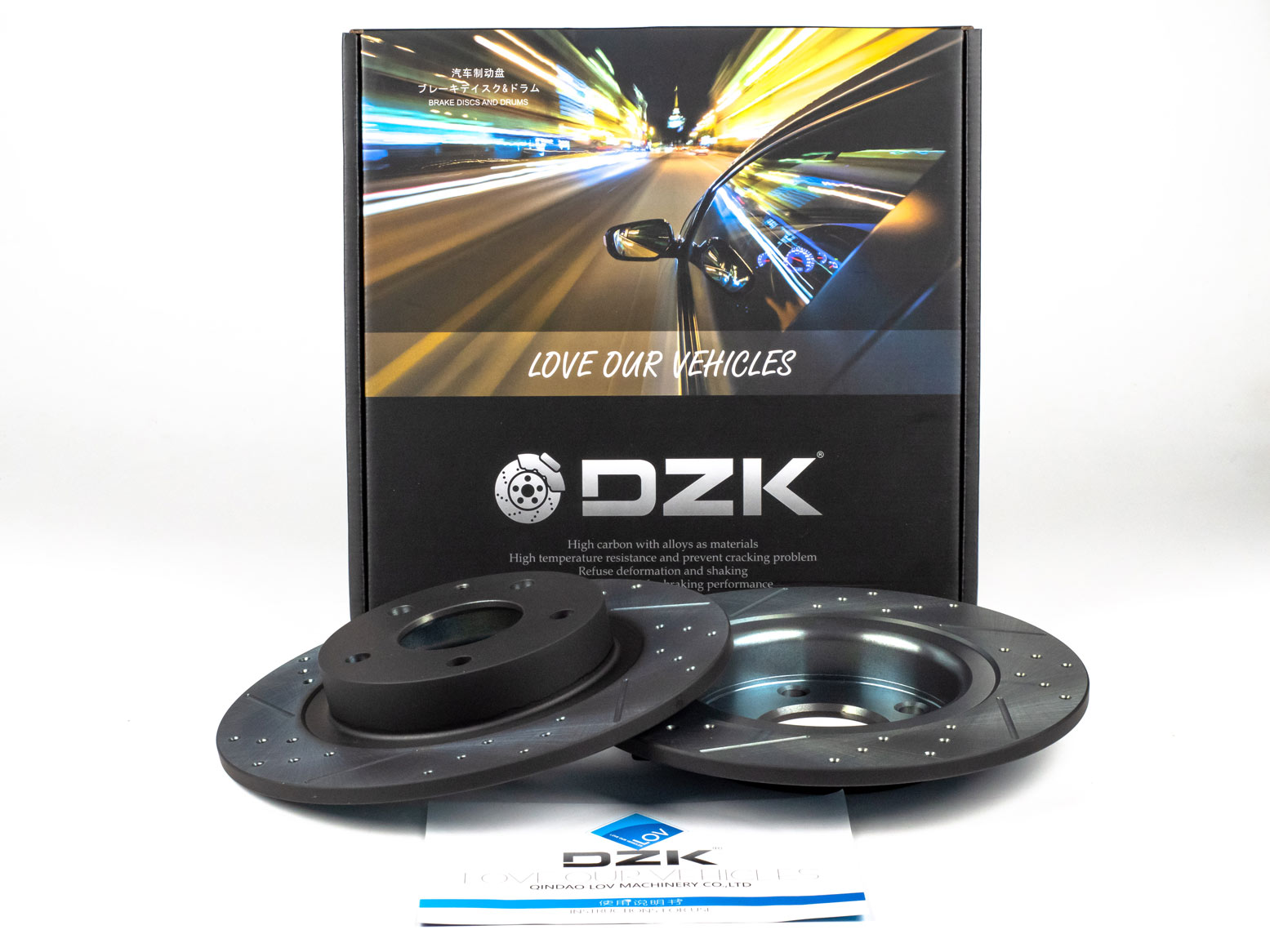 Задний тормозной диск DZK для Mazda 6