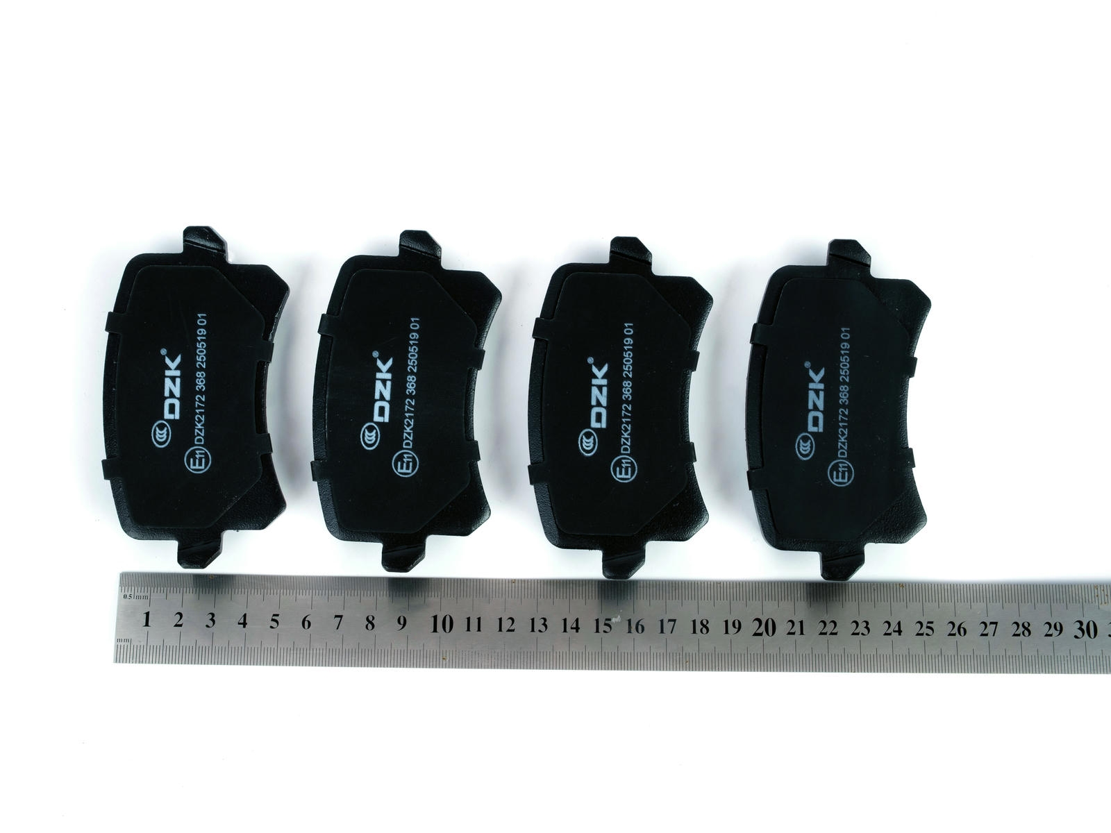 Задние тормозные колодки DZK для HAVAL F7 GEN 1 2018-2024 1.5 AMT7 150 AWD