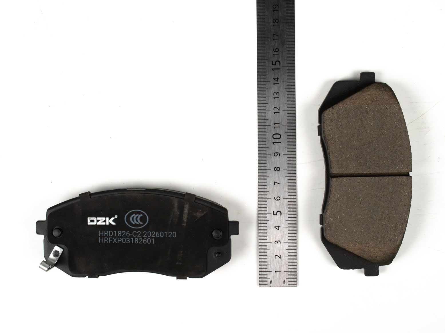 Передние тормозные колодки DZK для KIA OPTIMA GEN 4 2015 - 2020 2.0 AT6 150 FWD