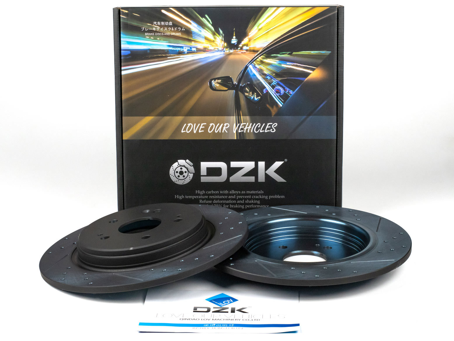 Задние тормозные диски DZK для HONDA CR-V GEN 5 2016 - 2023