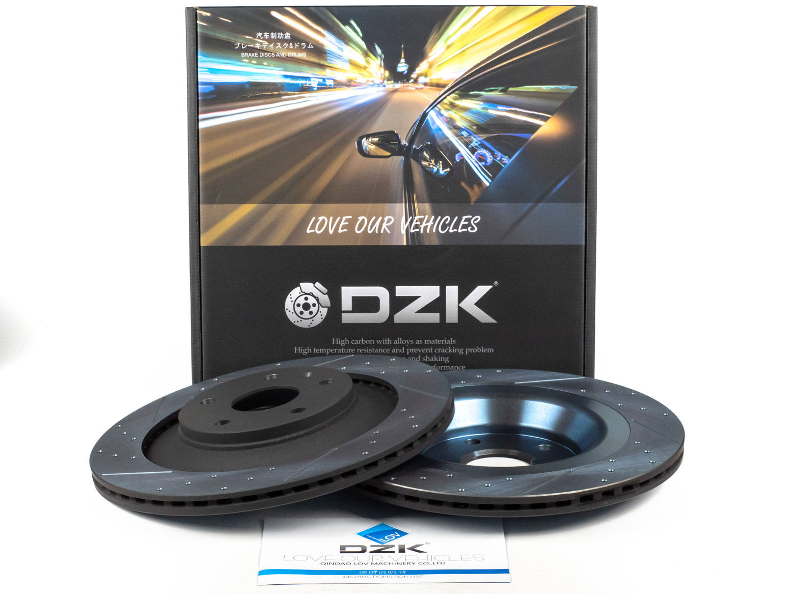 Задние тормозные диски DZK для GAC M8 GEN 2 2022-2023