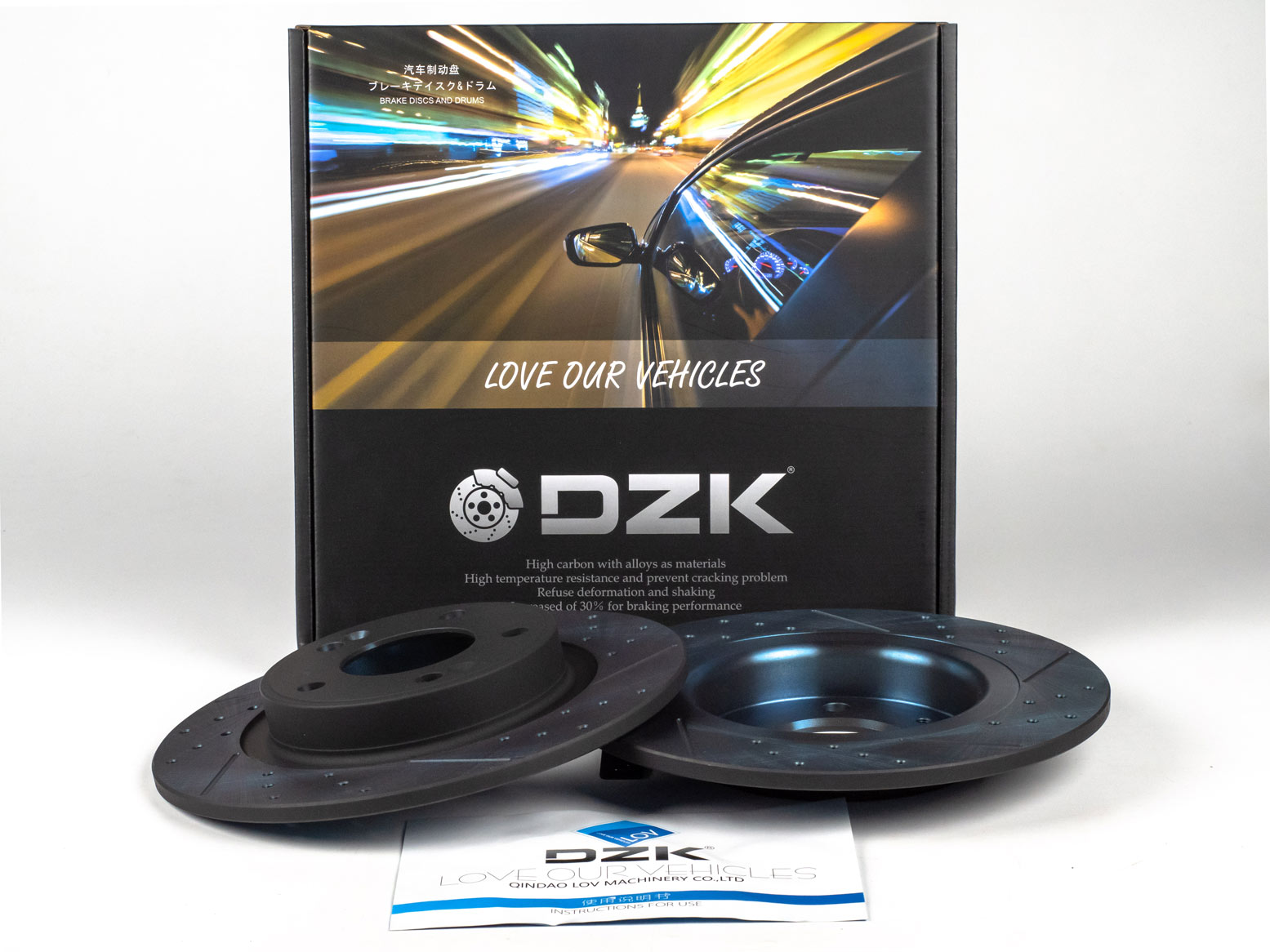 Задние тормозные диски DZK для Changan EADOplus GEN 1 2020 - н.в. 1.4 АМТ7 160 FWD