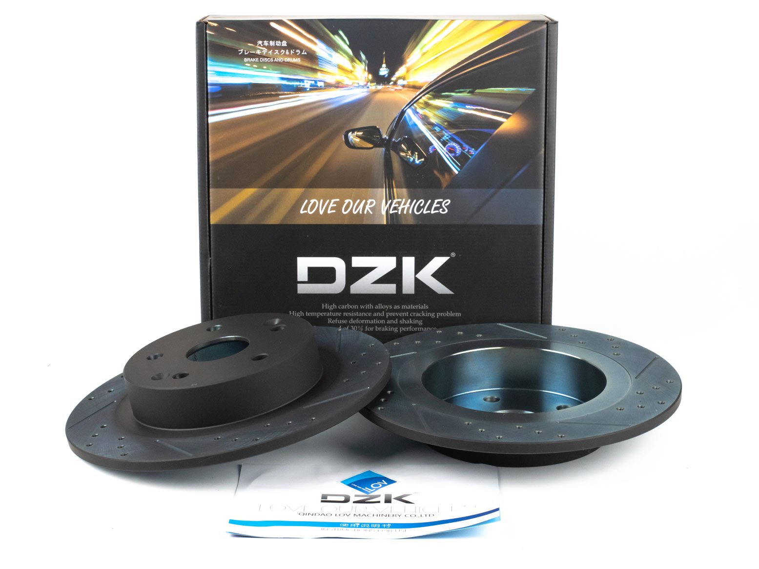 Задние тормозные диски DZK для GELLY COOLRAY GEN 1 2019-2024 1.5 AMT7 150 FWD