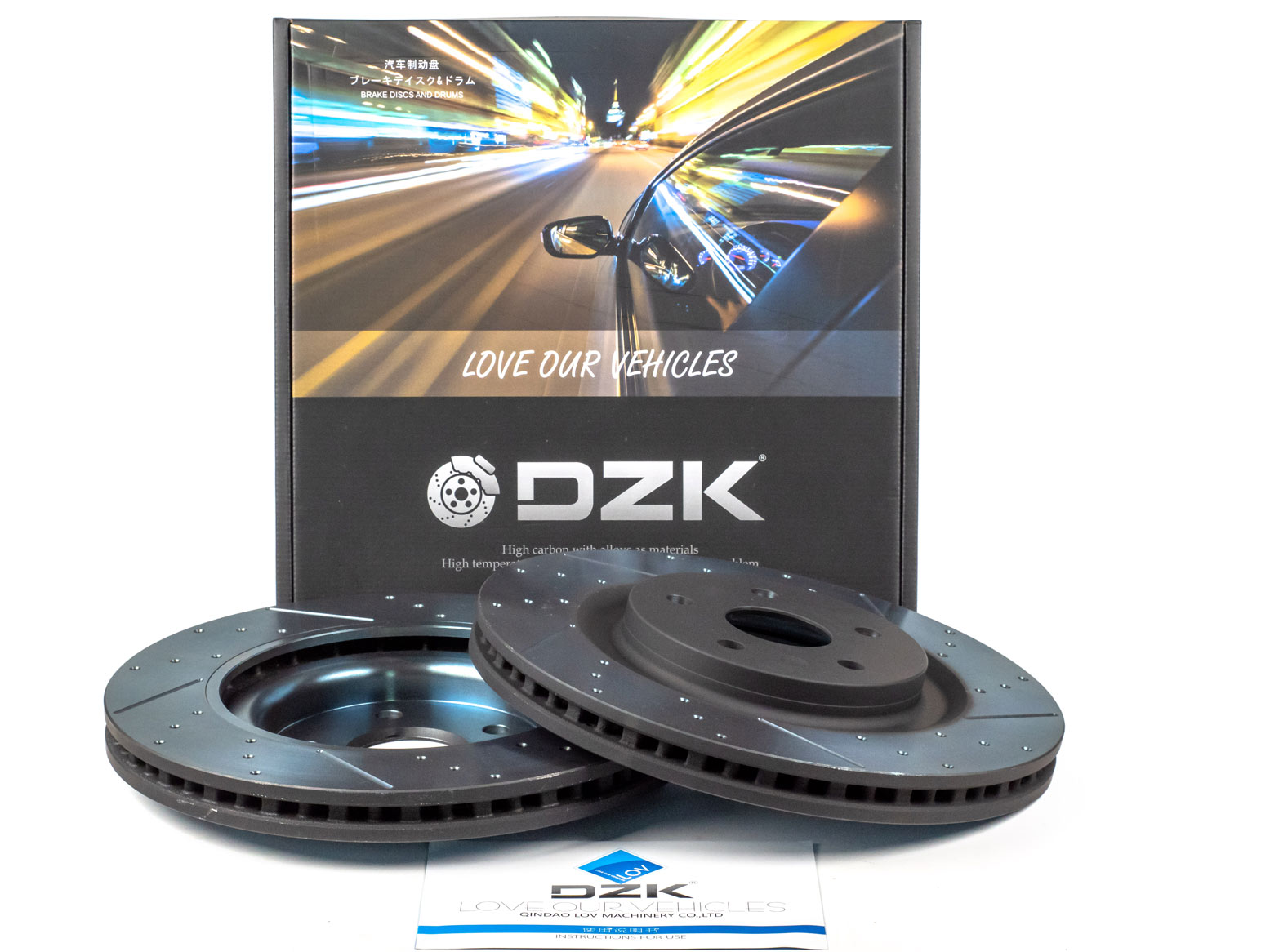 Передние тормозные диски DZK для LiXiang L6 GEN 1 2023 - н.в.