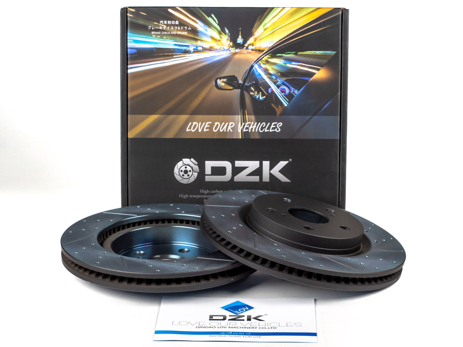 Передние тормозные диски DZK для TOYOTA CAMRY XV70