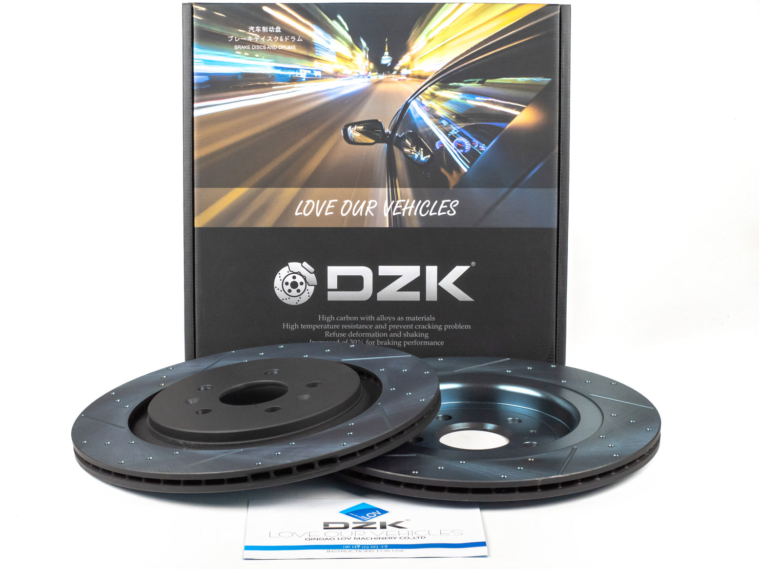 Задние тормозные диски DZK для AITO M5 GEN 1 2022 - н.в.