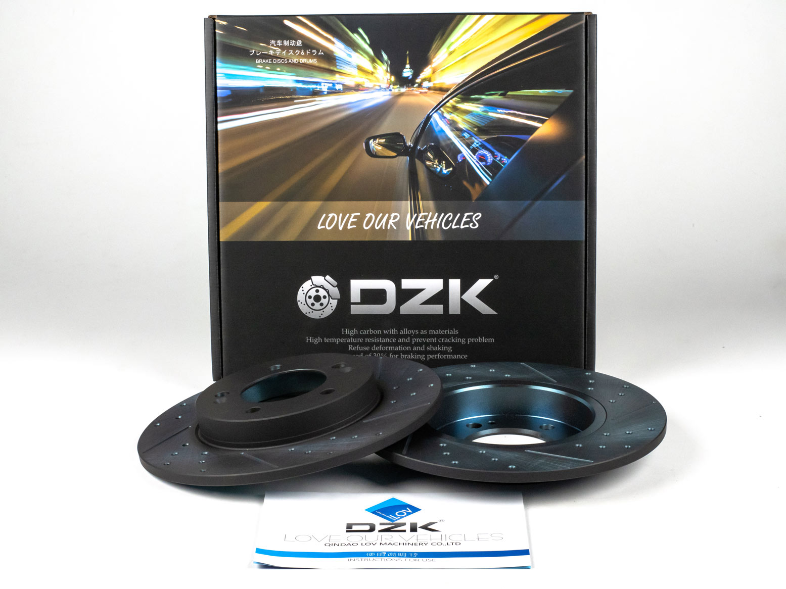 Задние тормозные диски DZK для Changan CS35 PLUS GEN 1 REST 1 2021 – 2026