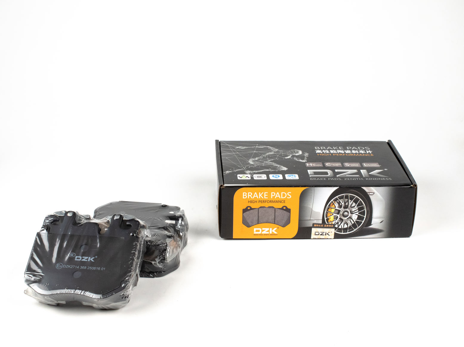 Передние тормозные колодки DZK для BMW 5 (G30/F90) 2017 - 2024