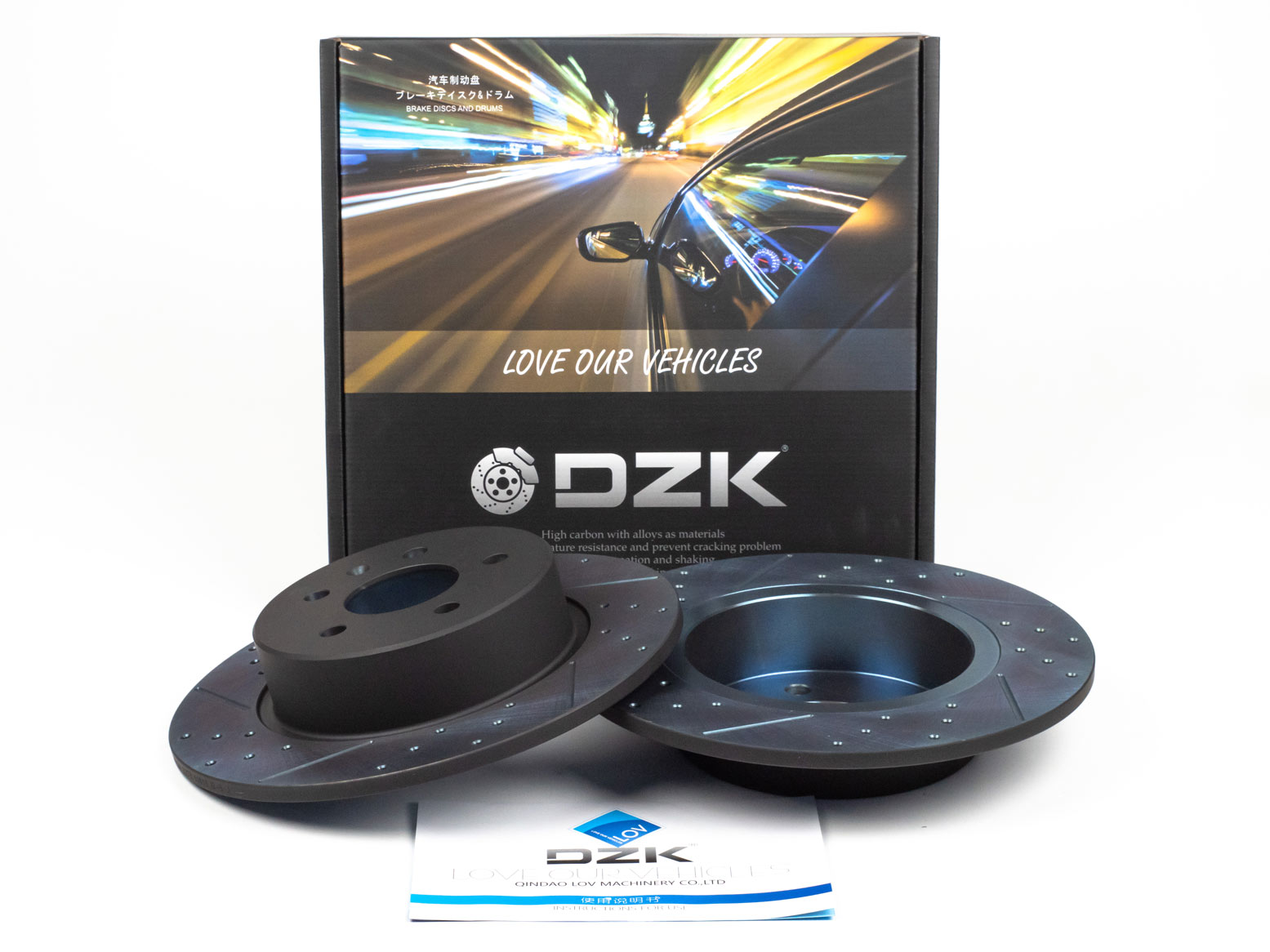 Задние тормозные диски DZK для GAC GS5 GEN 1 2020-2024 AMT 137 FWD