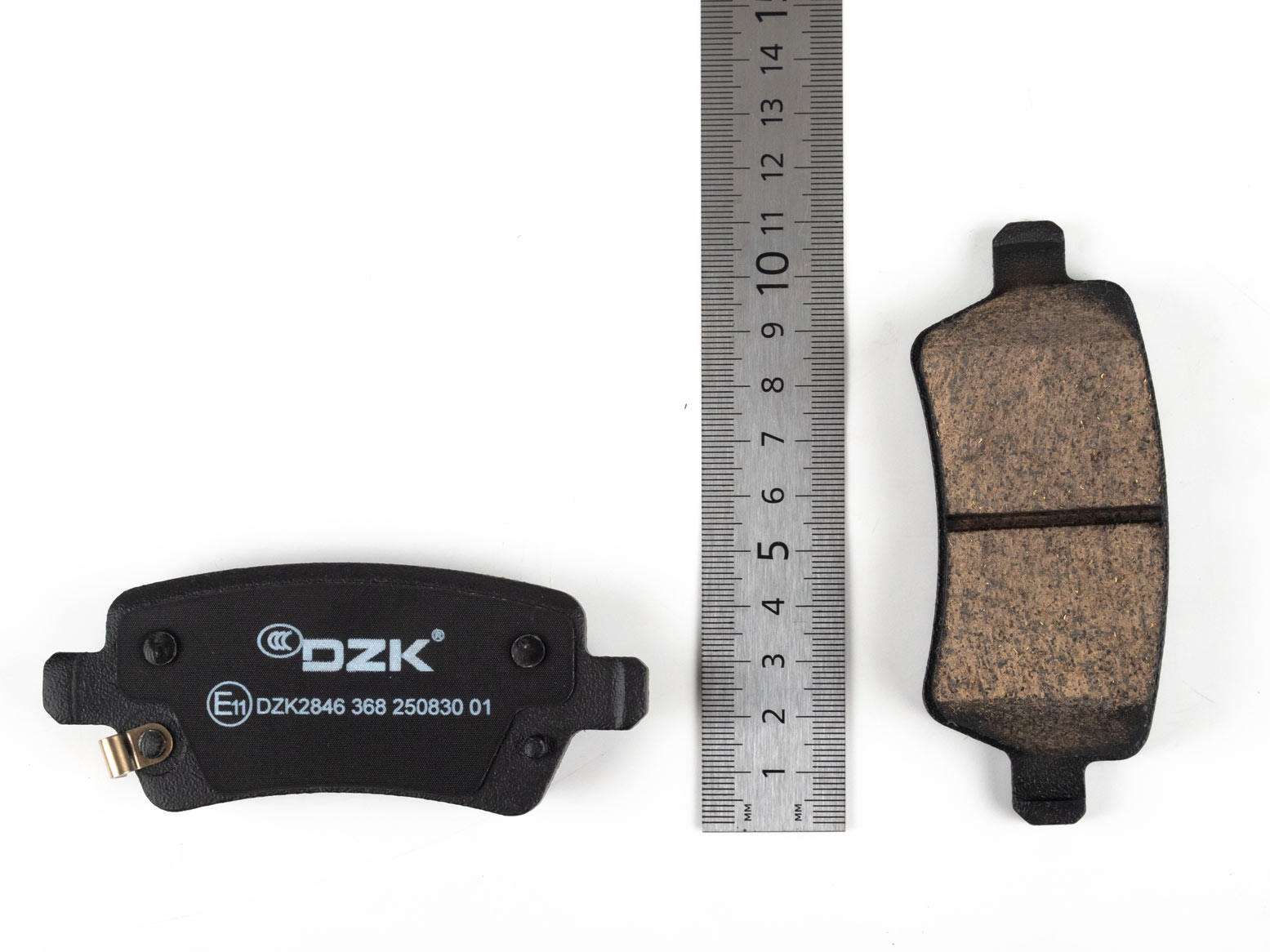 Задние тормозные колодки DZK для Chery Arizzo 8 GEN 1 2022-н.в. 1.6 AMT7 186 FWD