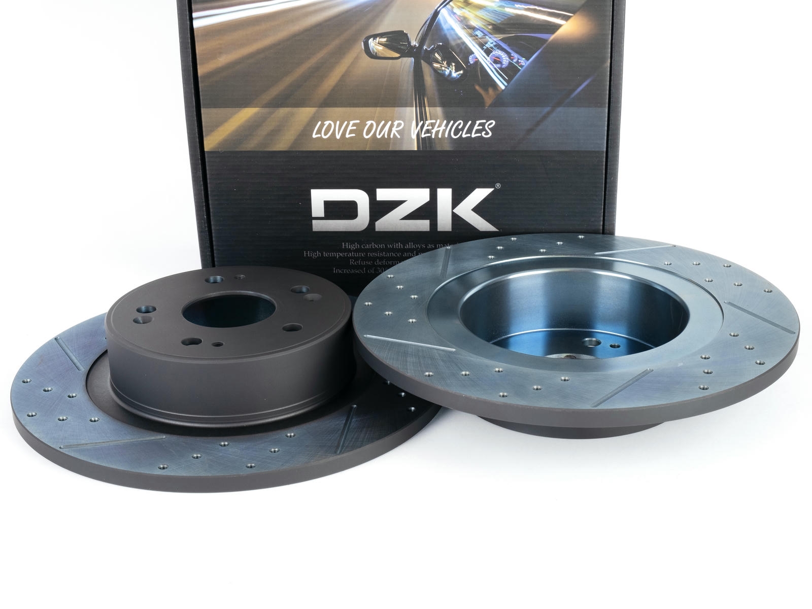 Задние тормозные диски DZK для HAVAL F7 GEN 1 2018-2024 1.5 AMT7 150 AWD