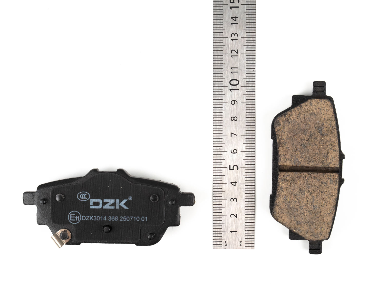 Задние тормозные колодки DZK для HAVAL DARGO GEN 1 2022-н.в. 2.0 AMT7 192 AWD