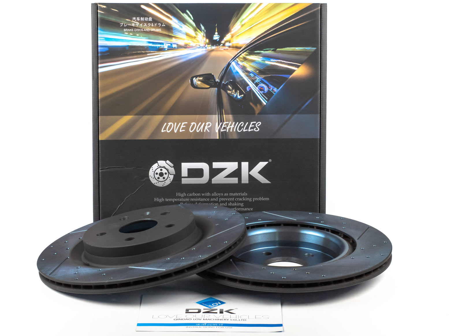 Задние тормозные диски DZK для LiXiang L6 GEN 1 2023 - н.в.