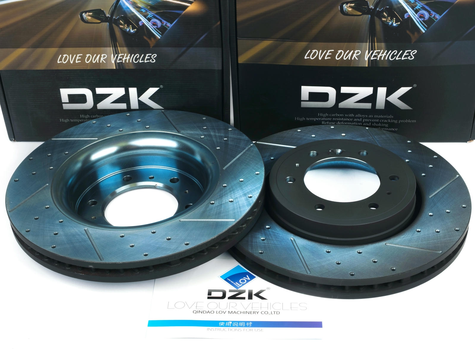 Передние тормозные диски DZK для TANK 500 GEN 1 2021-н.в. 3.0 AT9 299 AWD