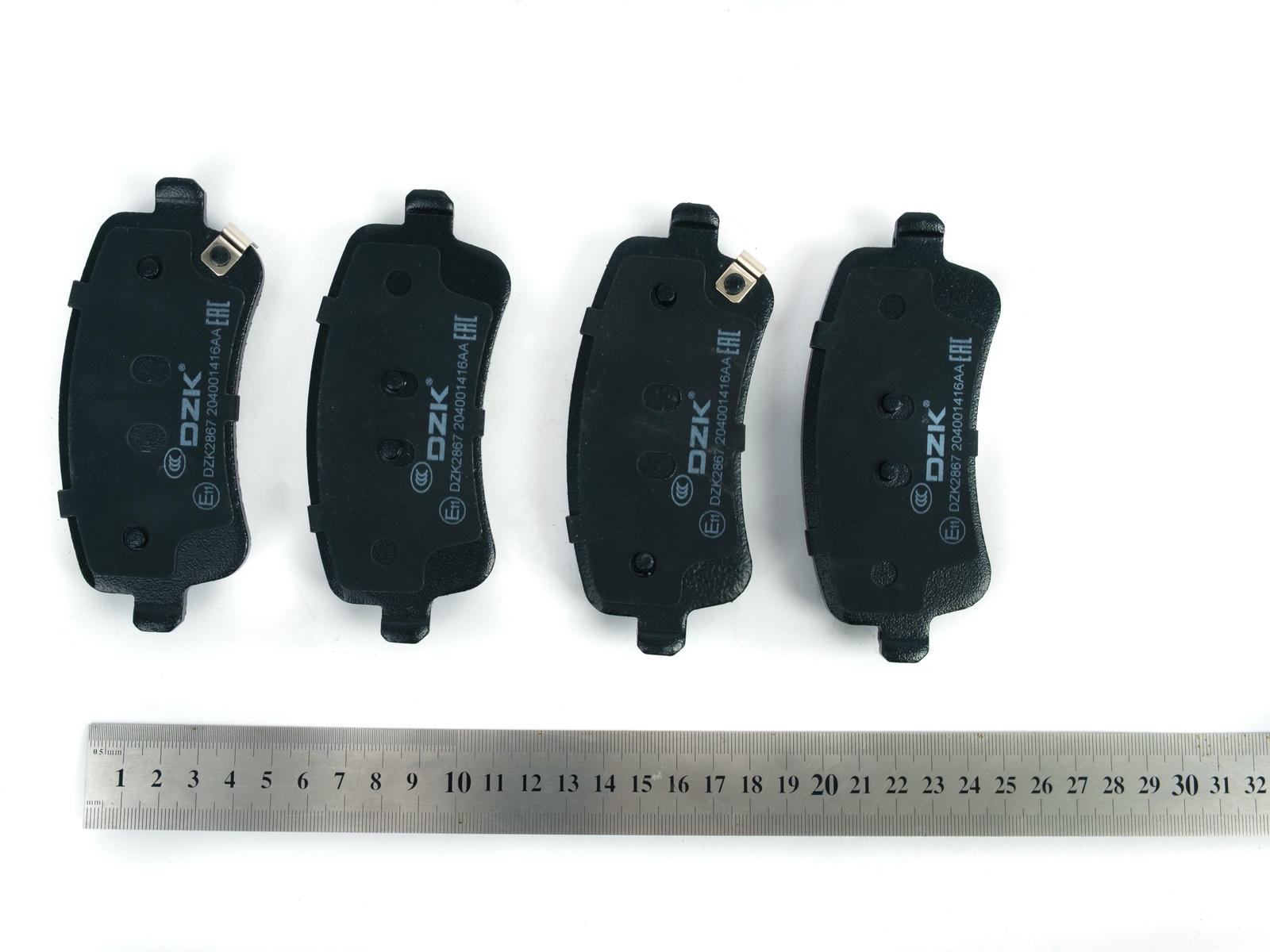 Задние тормозные колодки DZK для  JETOUR DASHING SPORT GEN 1 2022-н.в. 1.6T AT8 186 AWD