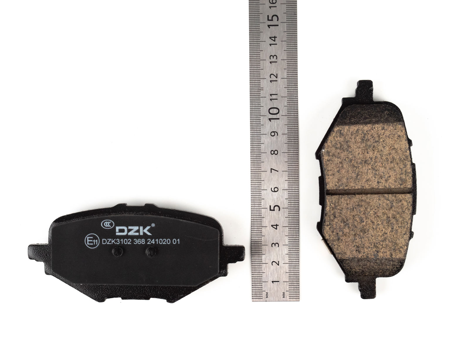 Задние тормозные колодки DZK для Changan UNI-K GEN 1 2020 - н.в. 2.0 AT8 226 AWD