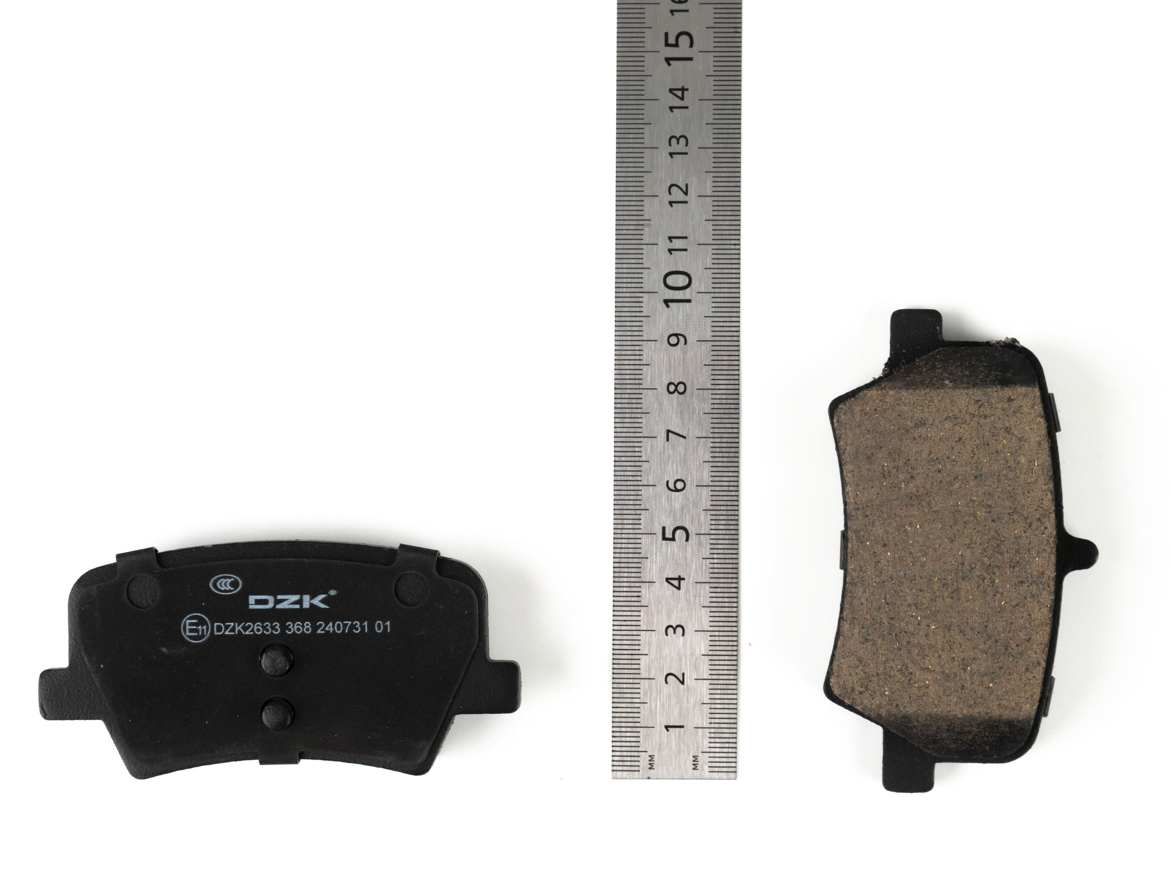 Задние тормозные колодки DZK для GELLY TUGELLA GEN 1 2019-2023 2.0 AT8 238 AWD