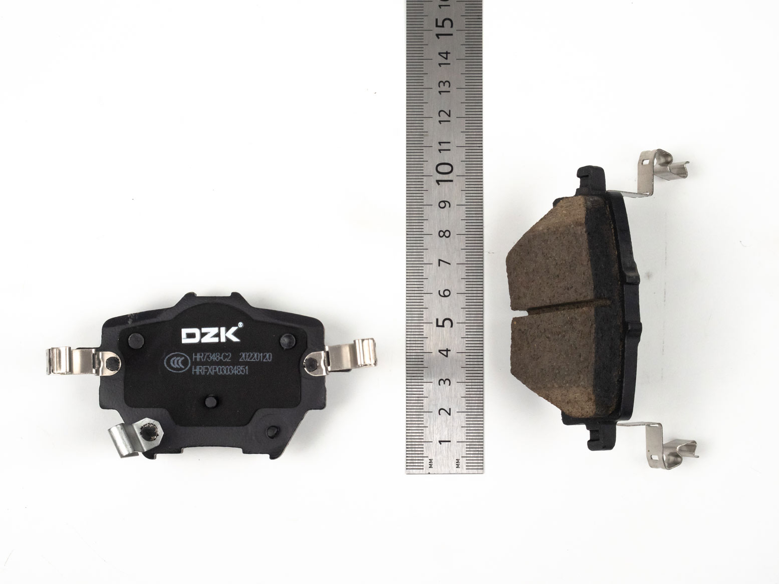 Задние тормозные колодки DZK для GAC GS5 GEN 1 2020-2024 AMT 137 FWD