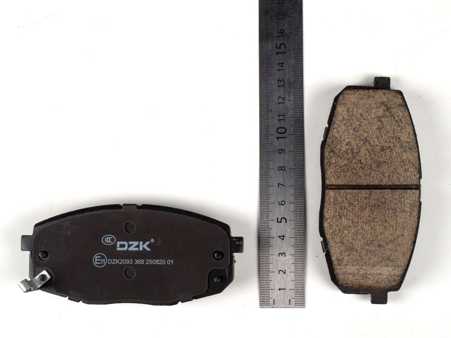 Передние тормозные колодки DZK для Changan EADOplus GEN 1 2020 - н.в. 1.4 АМТ7 160 FWD