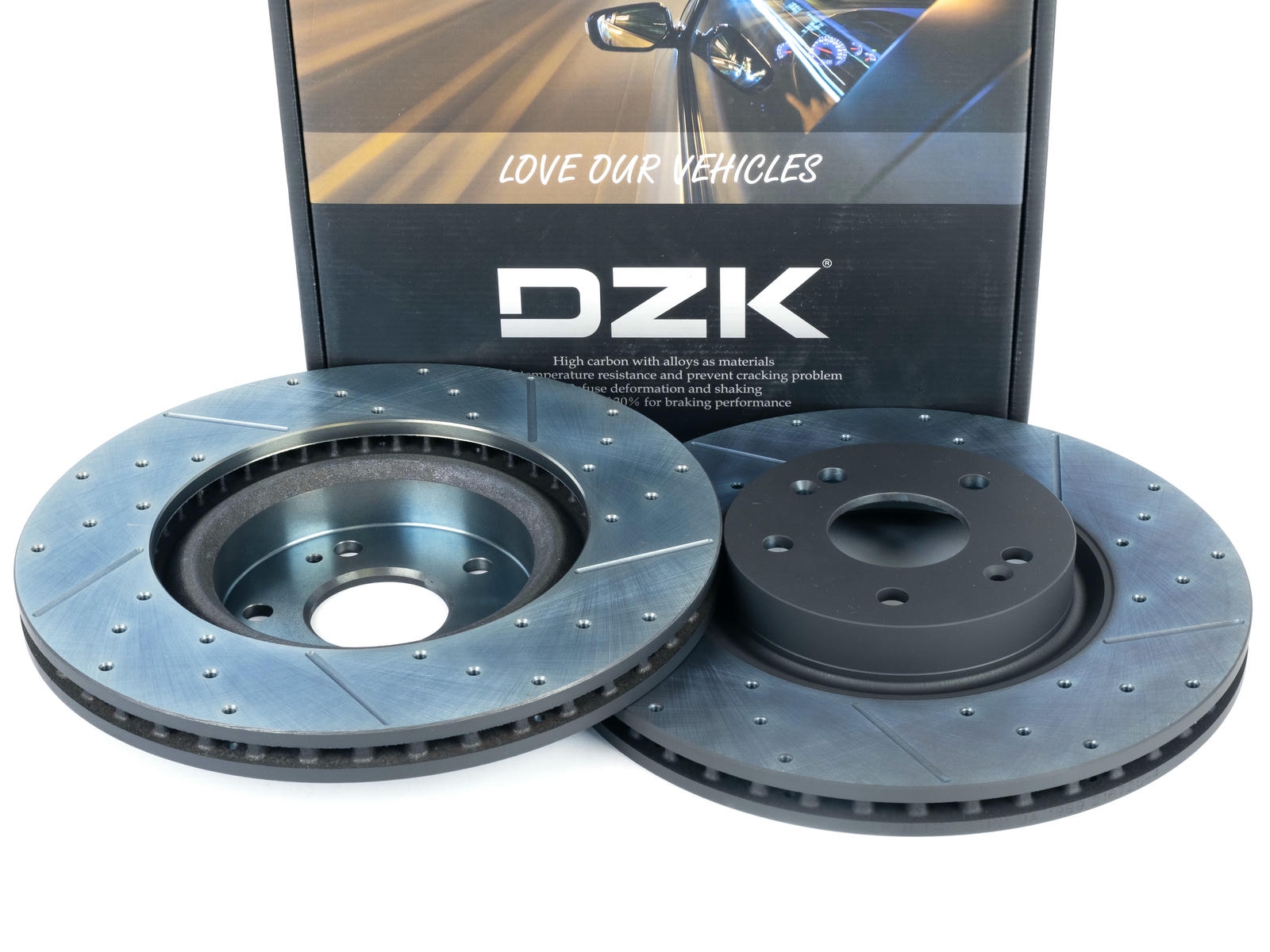 Передний тормозной диск DZK для CHERY TIGGO 4 FWD 2.0 122 л.с. мех. ручник