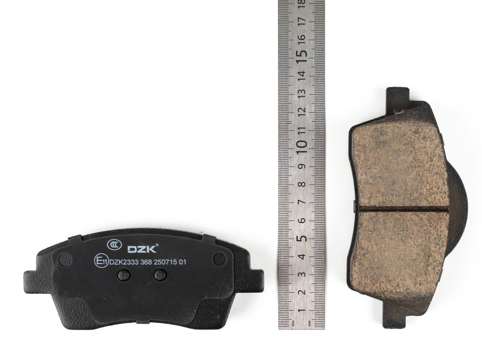 Задние тормозные колодки DZK для Geely Preface, Tugella, Monjaro